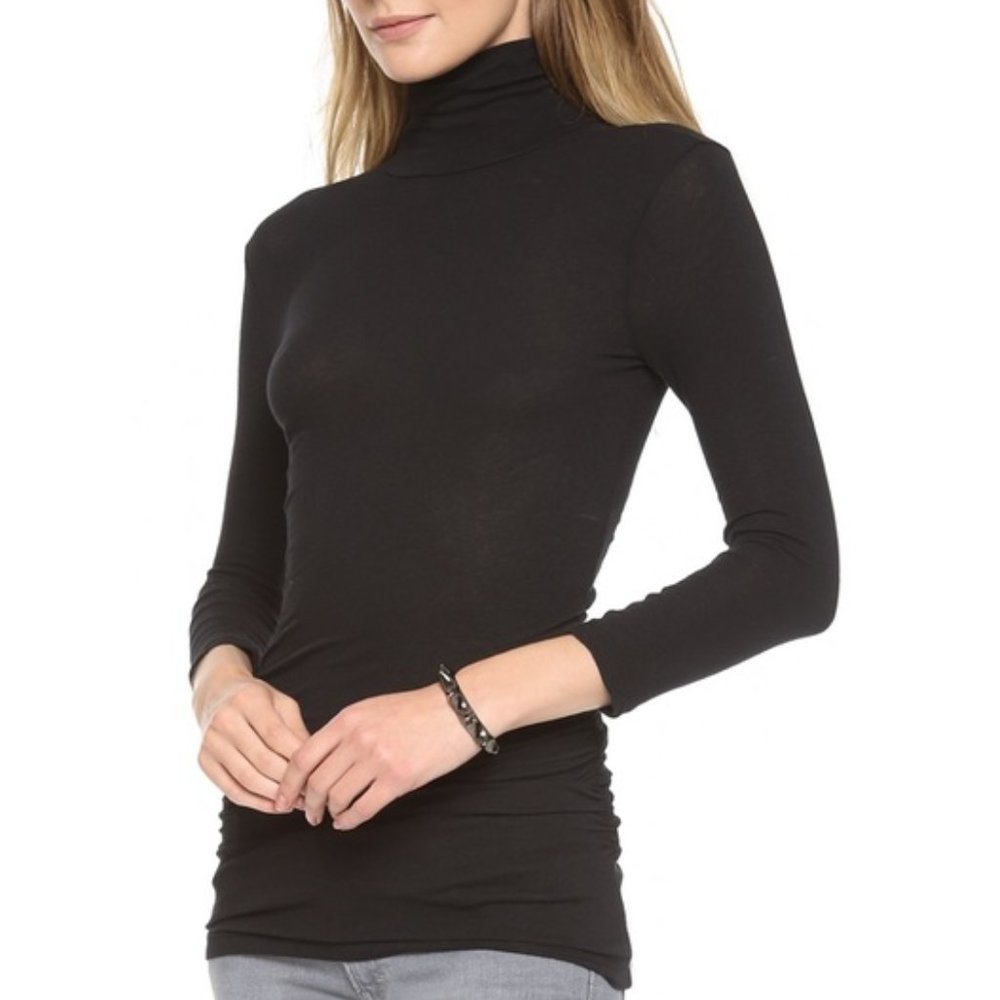 James Perse Skinny Turtleneck XL 4